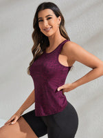 Canotta sportiva cut out indietro