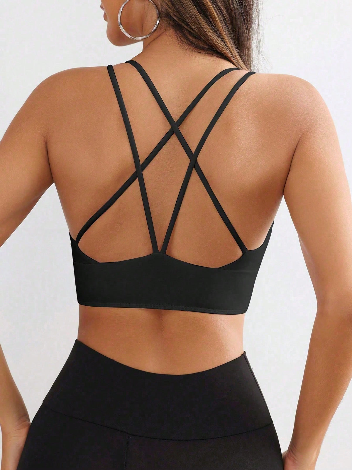 Intimo Sportivo Estivo Semplice Da Indossare Ogni Giorno In Tinta Unita Da Donna