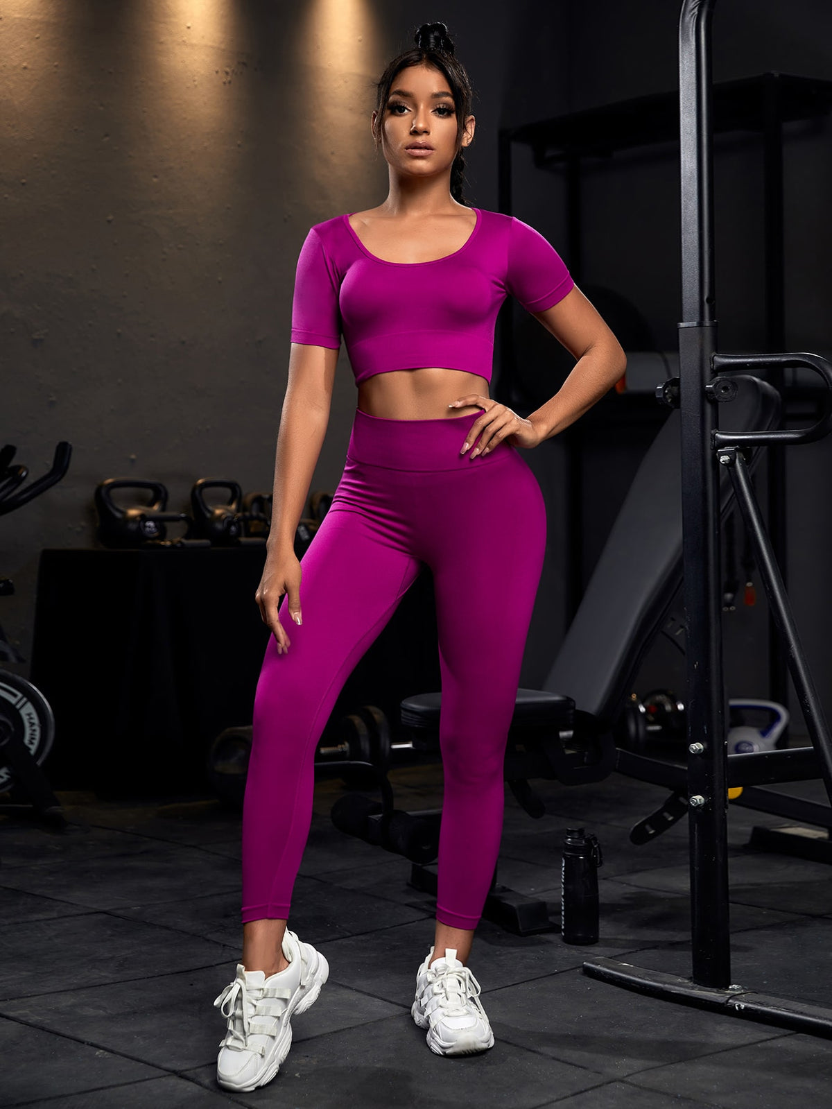 Suit sportiva da yoga senza cuciture ad alta elasticità