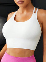 Reggiseni sportivi indietro incrociato