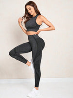 set Per Allenamento E Yoga Senza Cuciture