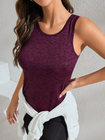 Canotta sportiva cut out indietro