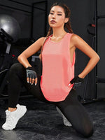 Canotta sportiva cut out indietro