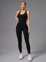 Tuta Sportiva Scollata Senza Schienale Da Donna