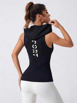 Canotta Hoodie Slim Fit
