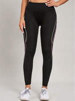 Leggings da yoga Bottino con cucitura a forma di M