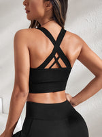 Reggiseni sportivi indietro incrociato