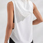 Canotta Hoodie Active con Ricamo