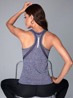 Canotta sportiva color block von racer schiena