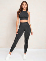 set Per Allenamento E Yoga Senza Cuciture