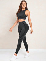 set Per Allenamento E Yoga Senza Cuciture