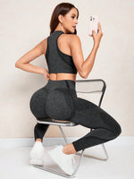 set Per Allenamento E Yoga Senza Cuciture